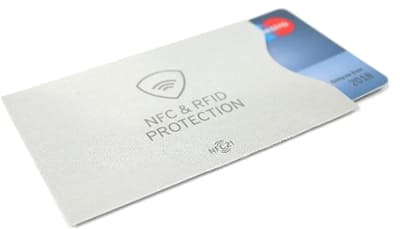 NFC Blockerkarte transparent